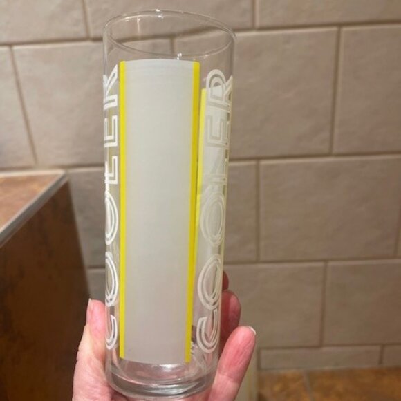 Vintage Libbey Cooler Frosted Barware Glasses Set of 2 - Picture 4 of 5